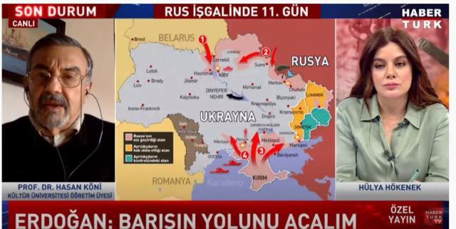 Canlı yayında akademisyen Hasan Koni'den skandal ifadeler: Türk erkekleri Ukraynalıları bekliyor ama onlar Avrupa'ya gidiyor