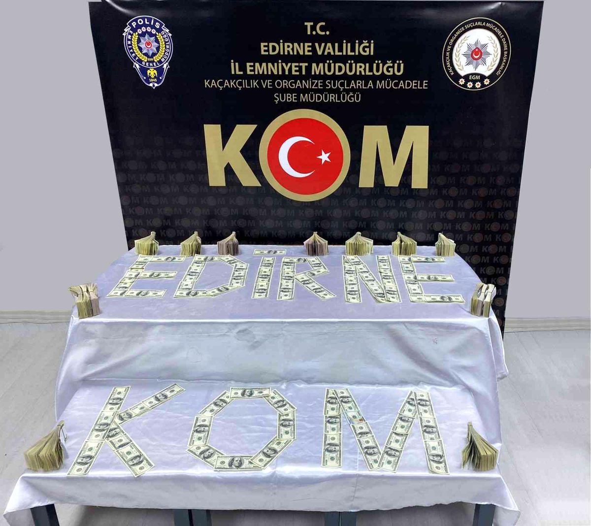 Edirne\'de 2 milyon TL\'lik sahte para operasyonu