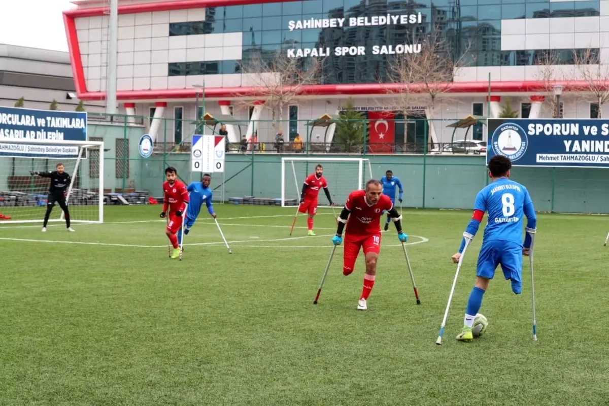 Şahinbey Ampute ilk yarıyı lider tamamladı