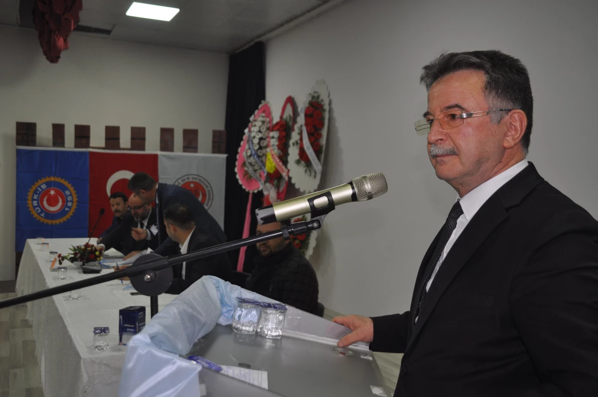 KAHRAMANMARAŞ - TES-İŞ Sendikası Genel Başkanı Akma, Kahramanmaraş'ta konuştu