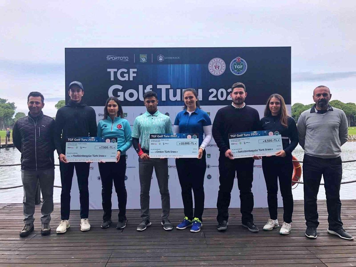 TGF Türkiye Golf Turu'nda 3. ayak Antalya'da tamamlandı