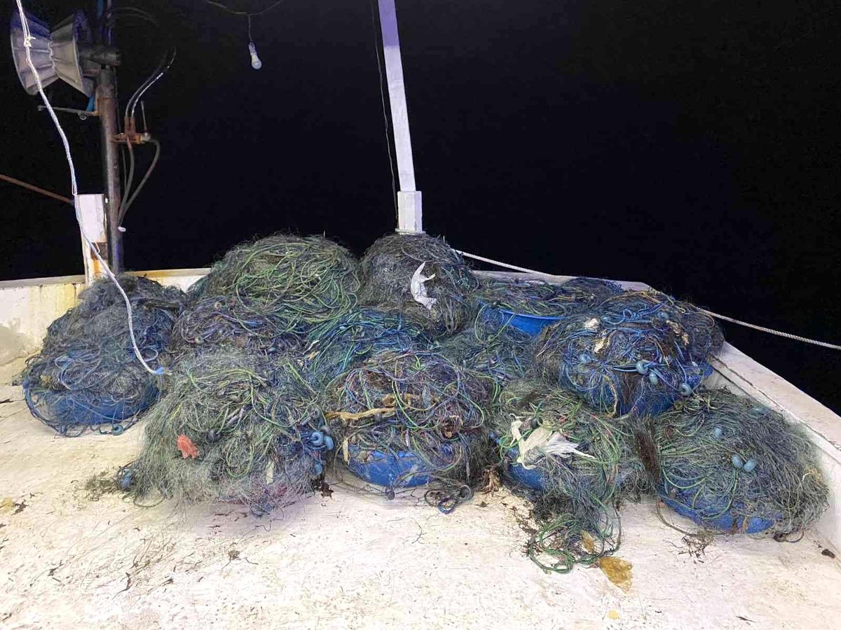 8 bin metre kalkan ağına el konuldu