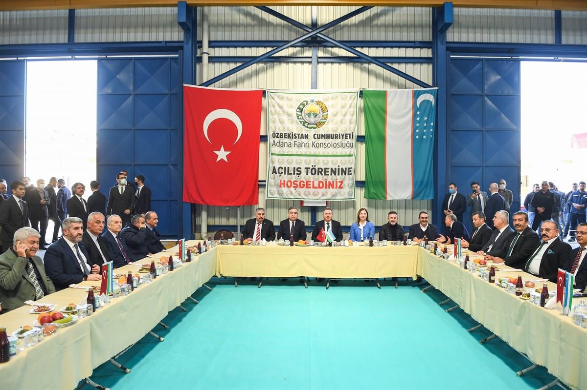 Adana\'da Özbekistan Cumhuriyeti Fahri Konsolosluğu açıldı