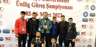 ASÜ'lü sporcular güreş şampiyonasından madalya ile döndü