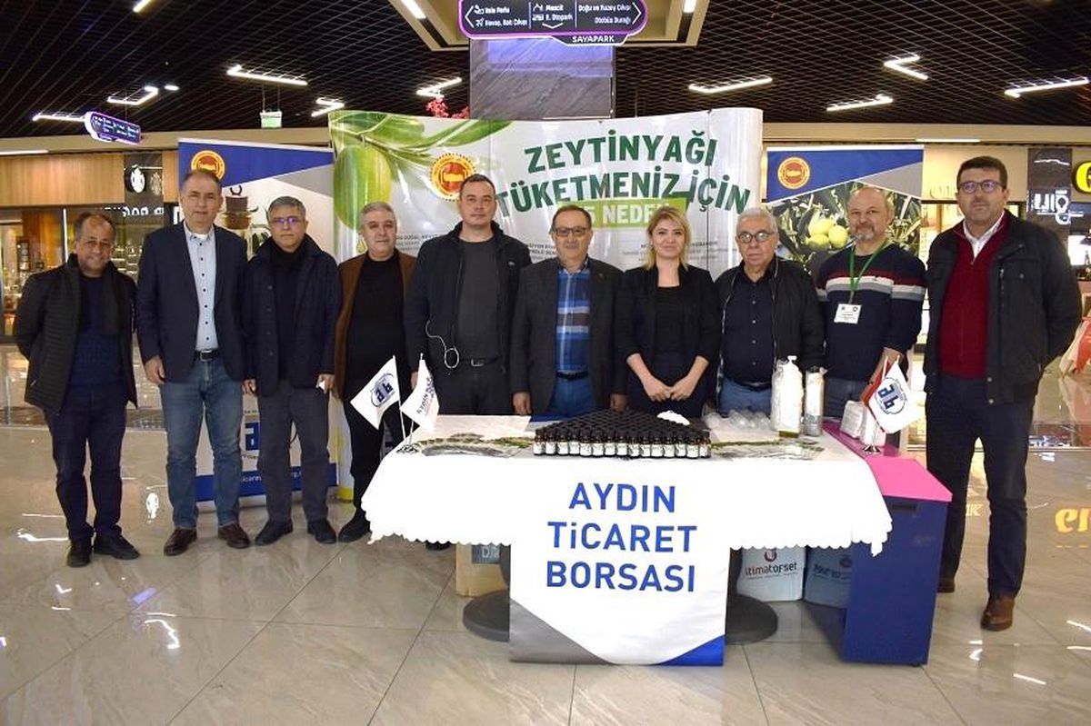 Aydın Memecik Zeytinyağı, Mersin\'de tanıtıldı