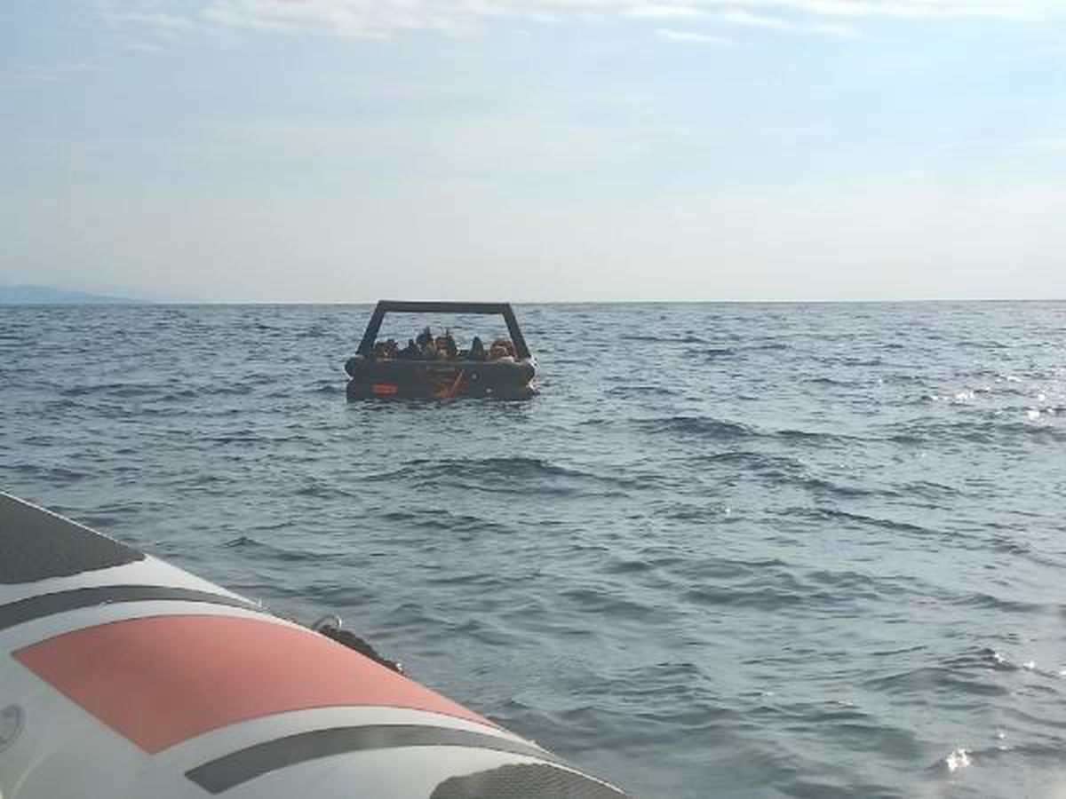 Bodrum\'da 46 kaçak göçmen kurtarıldı