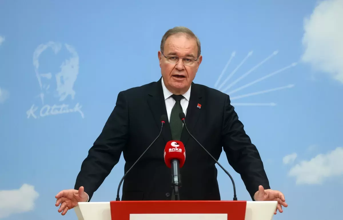 CHP Parti Sözcüsü Öztrak, MYK toplantısına ilişkin açıklama yaptı Açıklaması