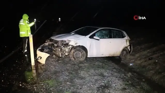 Son dakika haberi: Edirne'de aynı saatte meydana gelen 2 ayrı kazada sürücülerin kaçması şaşırttı