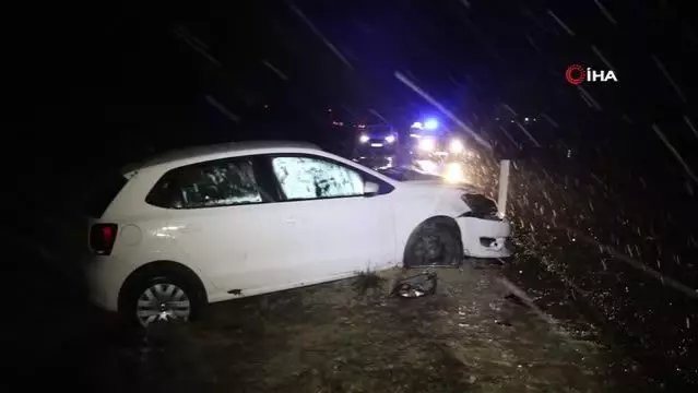 Son dakika haberi: Edirne'de aynı saatte meydana gelen 2 ayrı kazada sürücülerin kaçması şaşırttı