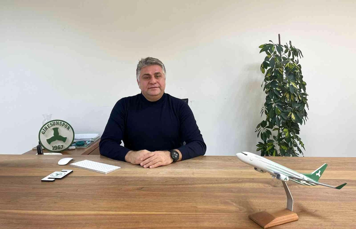 Giresunspor Başkanvekili Nahid Yamak: "Galibiyet serimizi sürdürmek istiyoruz"
