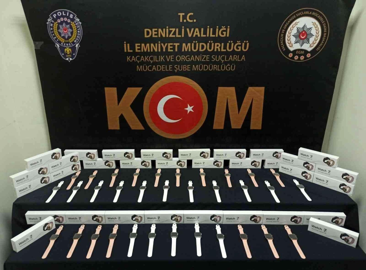 Kaçak ürünlerle birlikte yakayı ele verdi