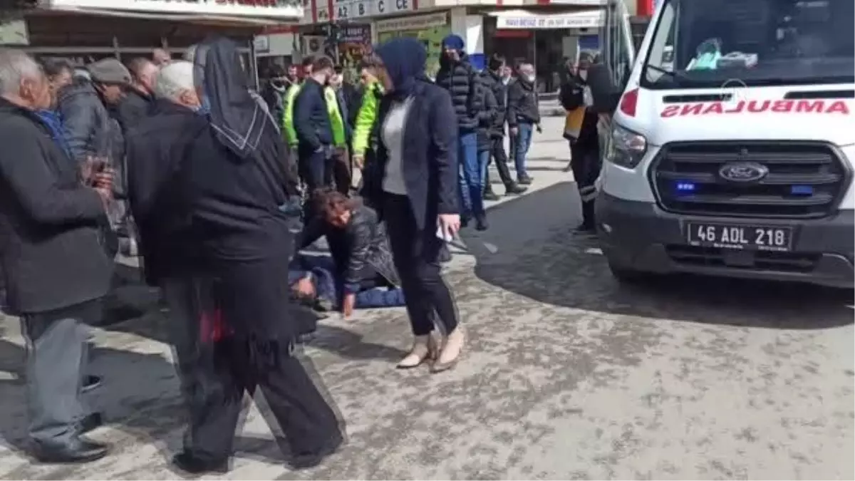 KAHRAMANMARAŞ - Kamyonetin çarptığı yaya yaralandı