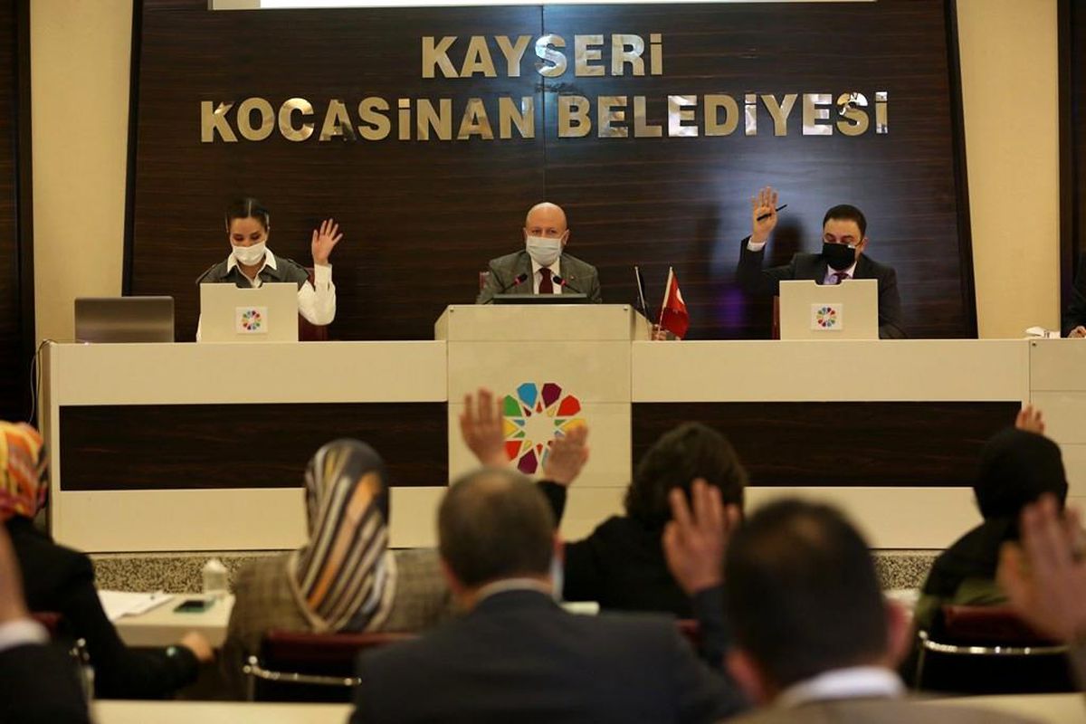 Kocasinan Belediyesi\'nin mart ayı meclis toplantısı yapıldı