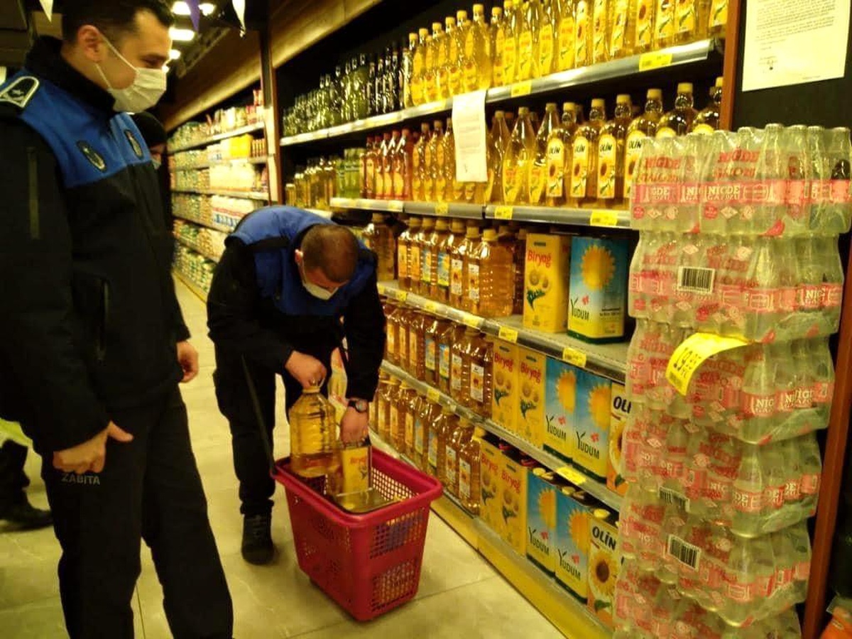 Marketlere raf ve stok denetimi