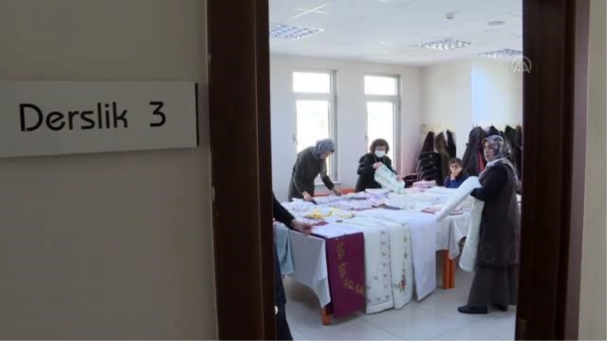 Pursaklar Belediyesinin beceri kursları, kadınlar arasında gönül köprüsü kuruyor(1)