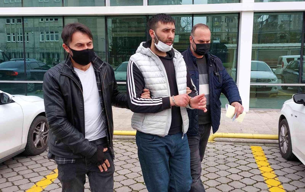 Samsun\'da bıçakla bir kişiyi yaralayan şahıs tutuklandı
