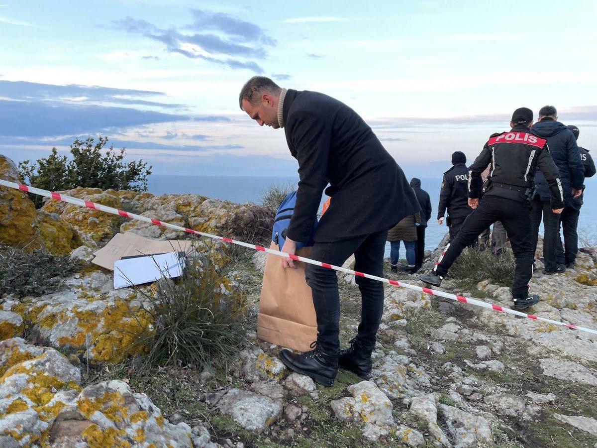 Sinop\'ta uçurumda cesedi bulunan kadının kimliği belirlendi