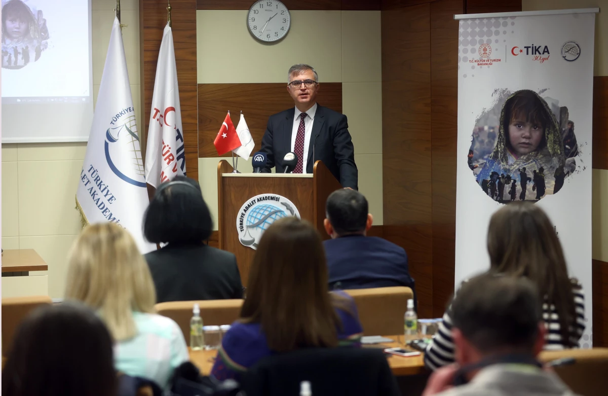 Türkiye Adalet Akademisinden Kuzey Makedonya\'dan gelen hakim ve savcılara eğitim
