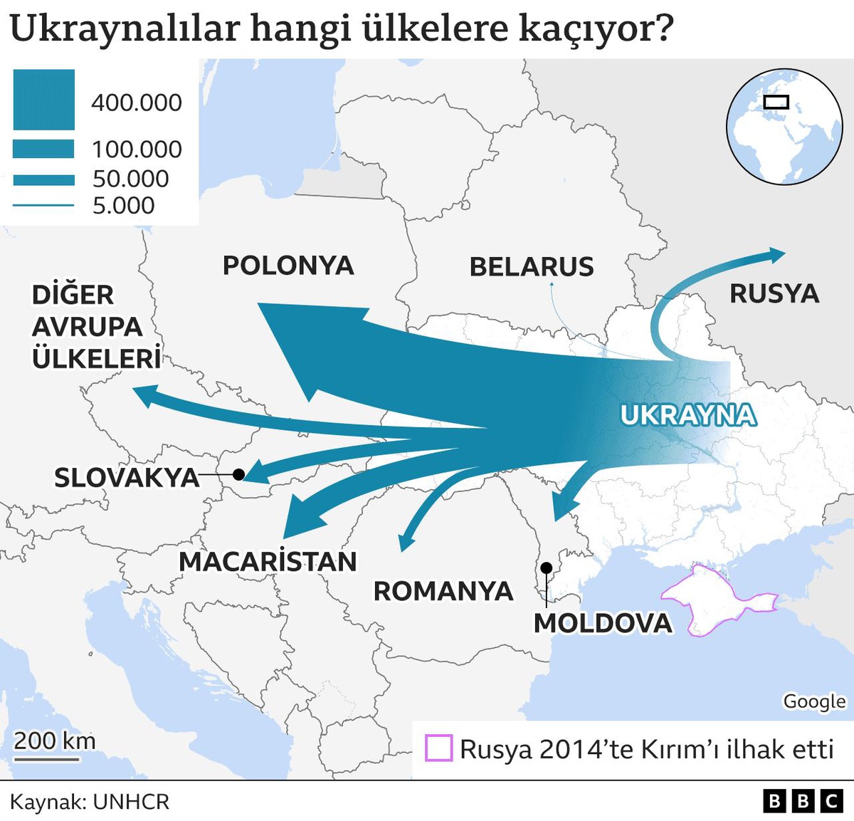 Ukrayna\'dan tahliye edilen Türkler, Araplar ve Hindistanlılar yolda neler yaşadı?
