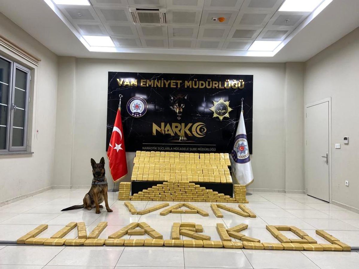 158 kilo uyuşturucu ele geçirildi