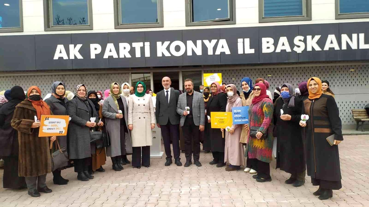 AK Parti İl Kadın Kolları 8 Mart Dünya Kadınlar Günü\'nü kutladı