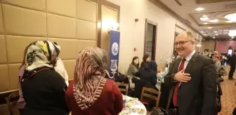 Başkan Bilgin, kadın çalışanlarla bir araya geldi: ' Kadın elinin değdiği her yerde bir nezaket ve zarafet var'...