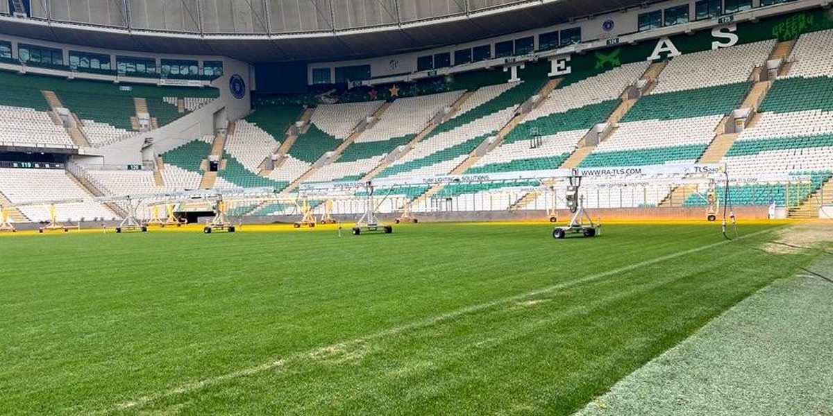 Bursaspor, Timsah Park\'ın zemini ile ilgili çalışma başlattı