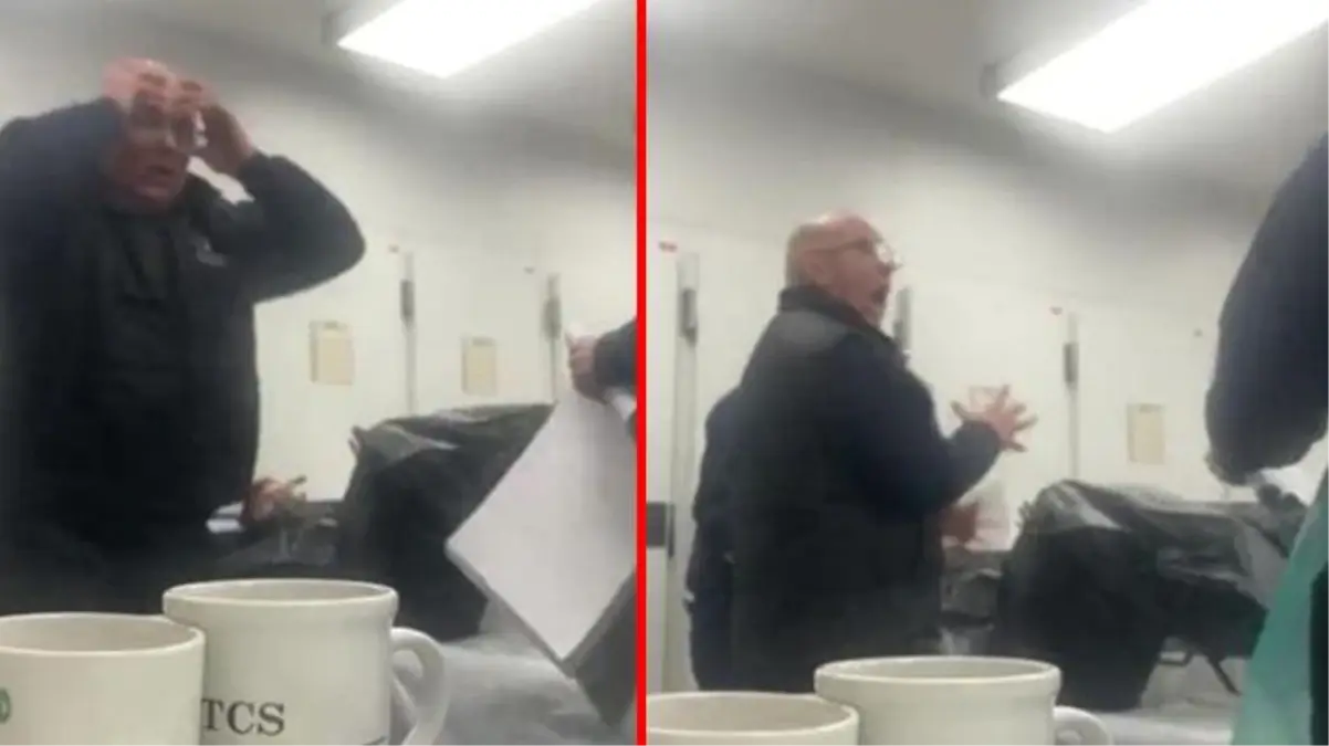 Ceset torbasından fırlayan adam, az kalsın arkadaşının kalbine indiriyordu