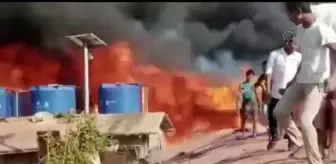 Son dakika haber... COX BAZAAR - Bangladeş'te Arakanlı Müslümanların kaldığı kampta yangın çıktı