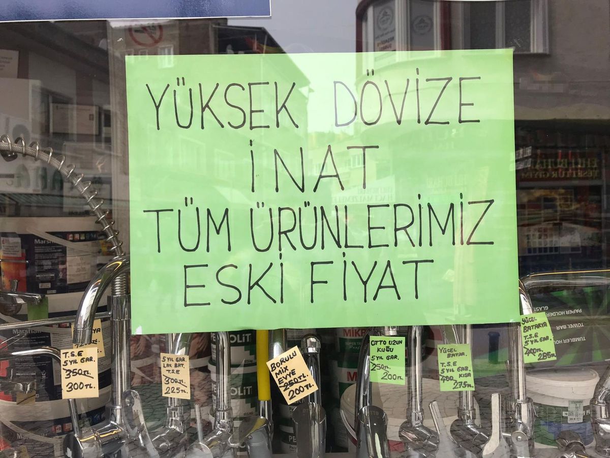 Esnaftan dövize yazılı tepki