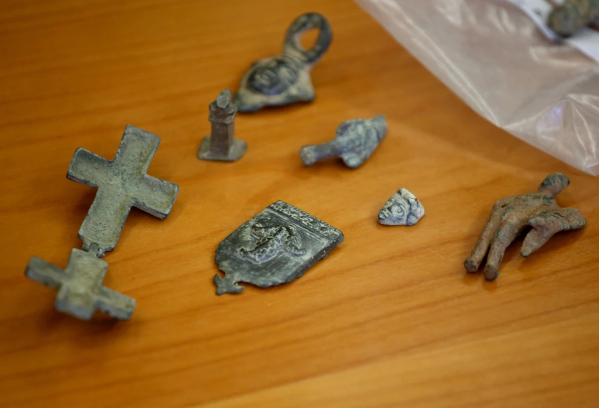 Hırvatistan sınırında el konulan arkeolojik eserler Türkiye\'ye iade edildi