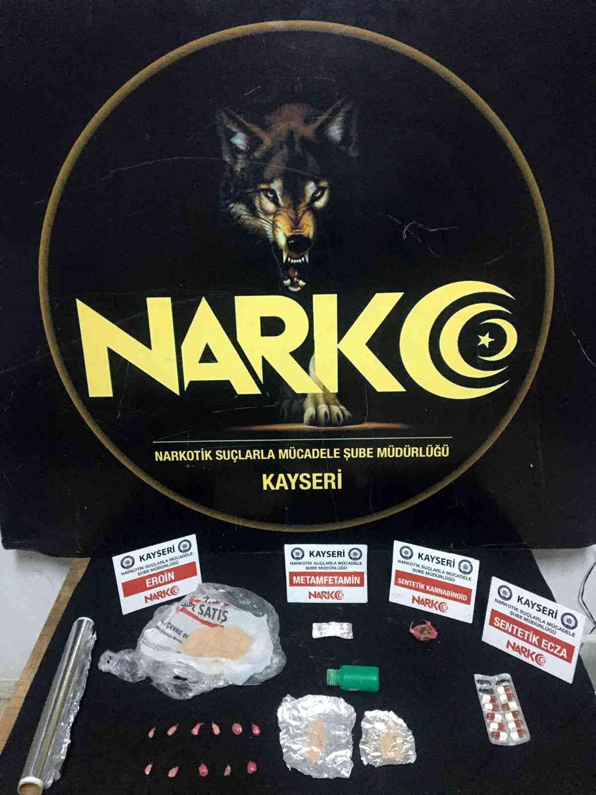 Kayseri\'de uyuşturucu operasyonu