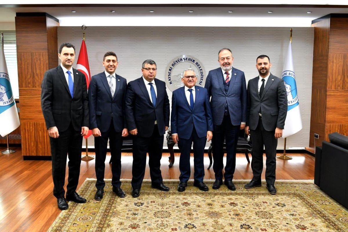 Kayseri OSB Başkanı İmamoğlu\'ndan Başkan Büyükkılıç\'a ziyaret