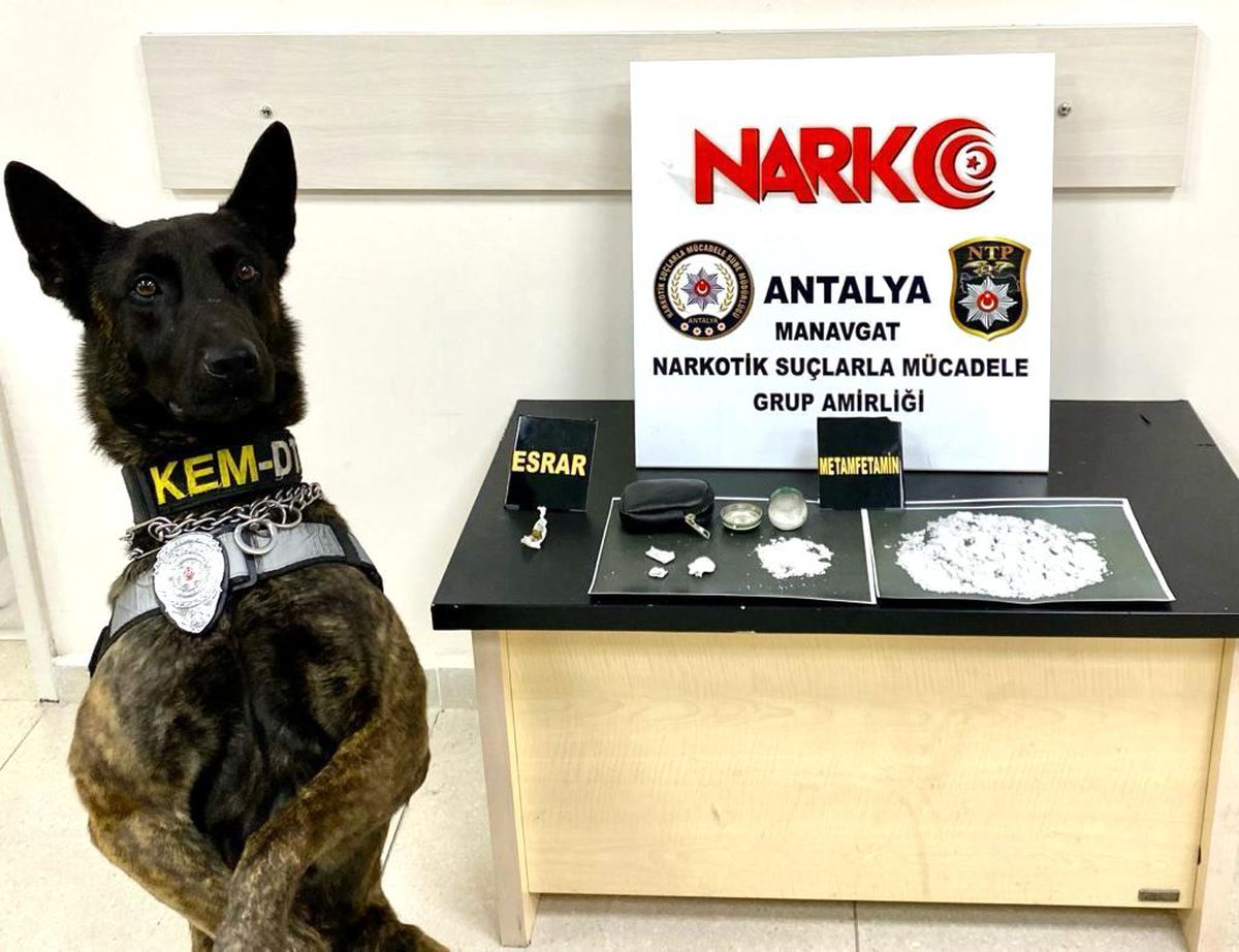Manavgat Narkotik\'ten Side\'de uyuşturucu operasyonu