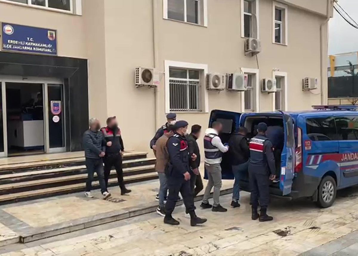 Mersin\'de yasa dışı bahis operasyonunda 6 zanlı yakalandı
