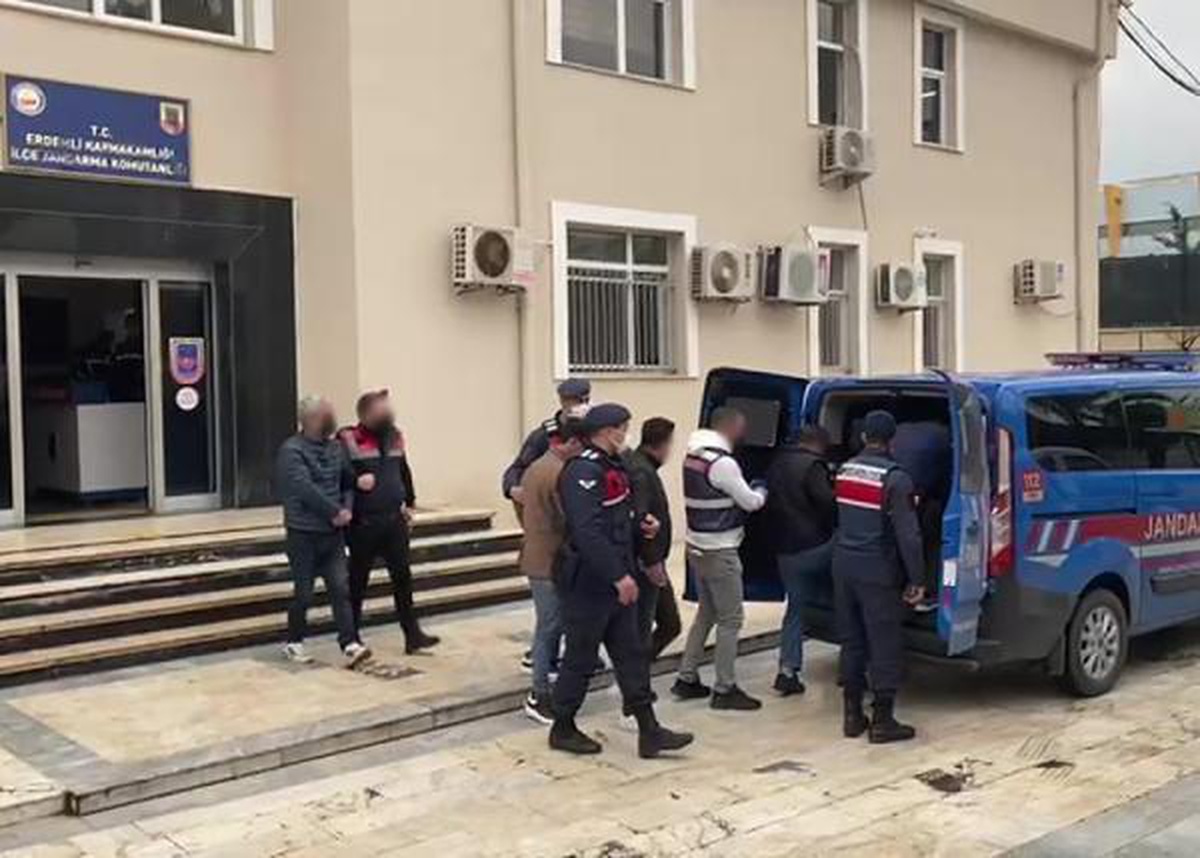 Mersin\'de yasa dışı bahise 6 gözaltı
