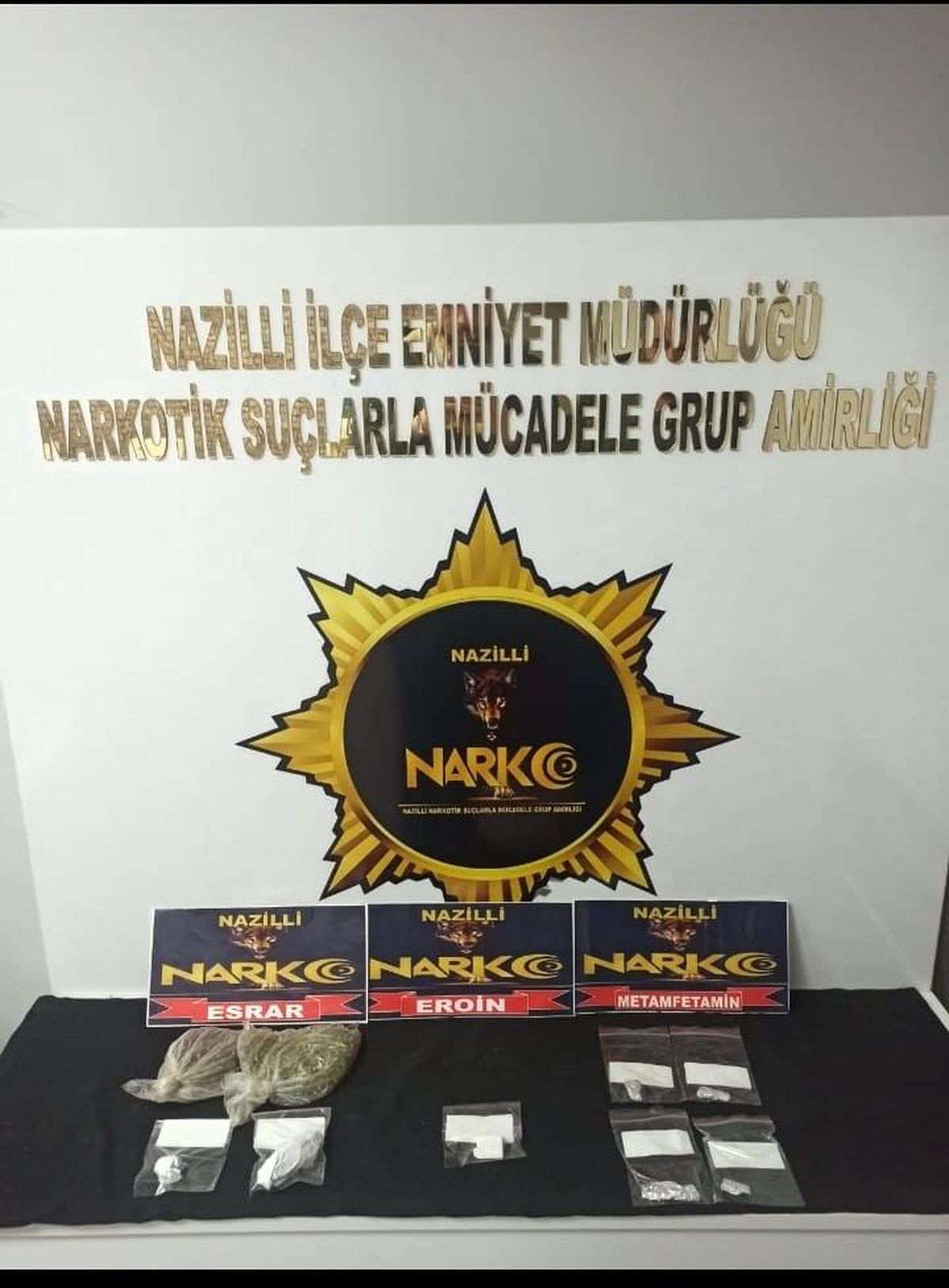 Nazilli polisinden uyuşturucu operasyonu