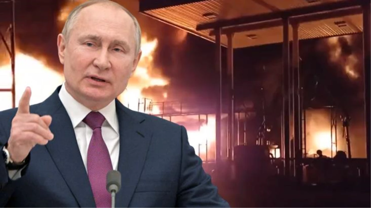 Rus güçleri Çernihiv\'de petrol rafinerisini vurdu: Rafineri alev alev yanıyor!