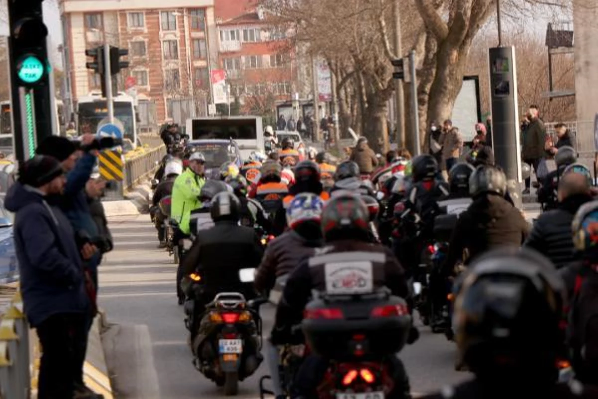 ŞAKA YAPTIĞI ARKADAŞININ YUMRUKLARIYLA ÖLEN NEVREKOP\'U, MOTOSİKLET TUTKUNLARI UĞURLADI