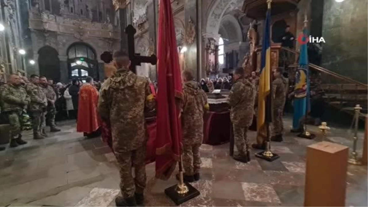 Son dakika haberleri! Ukraynalı askerler için cenaze töreni düzenlendi