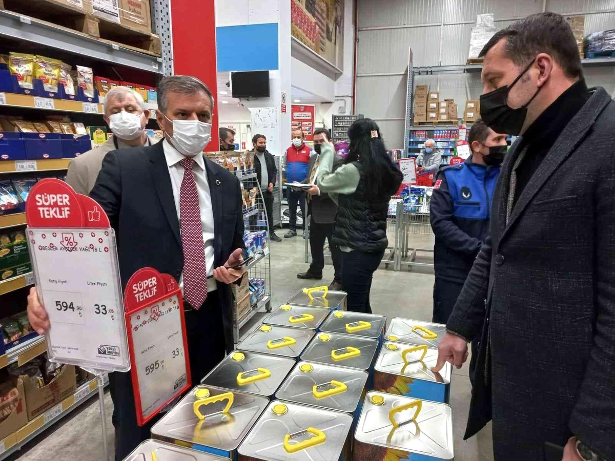 Vali Dağlı: "Samsun\'da ayçiçek yağı sorunu yok"