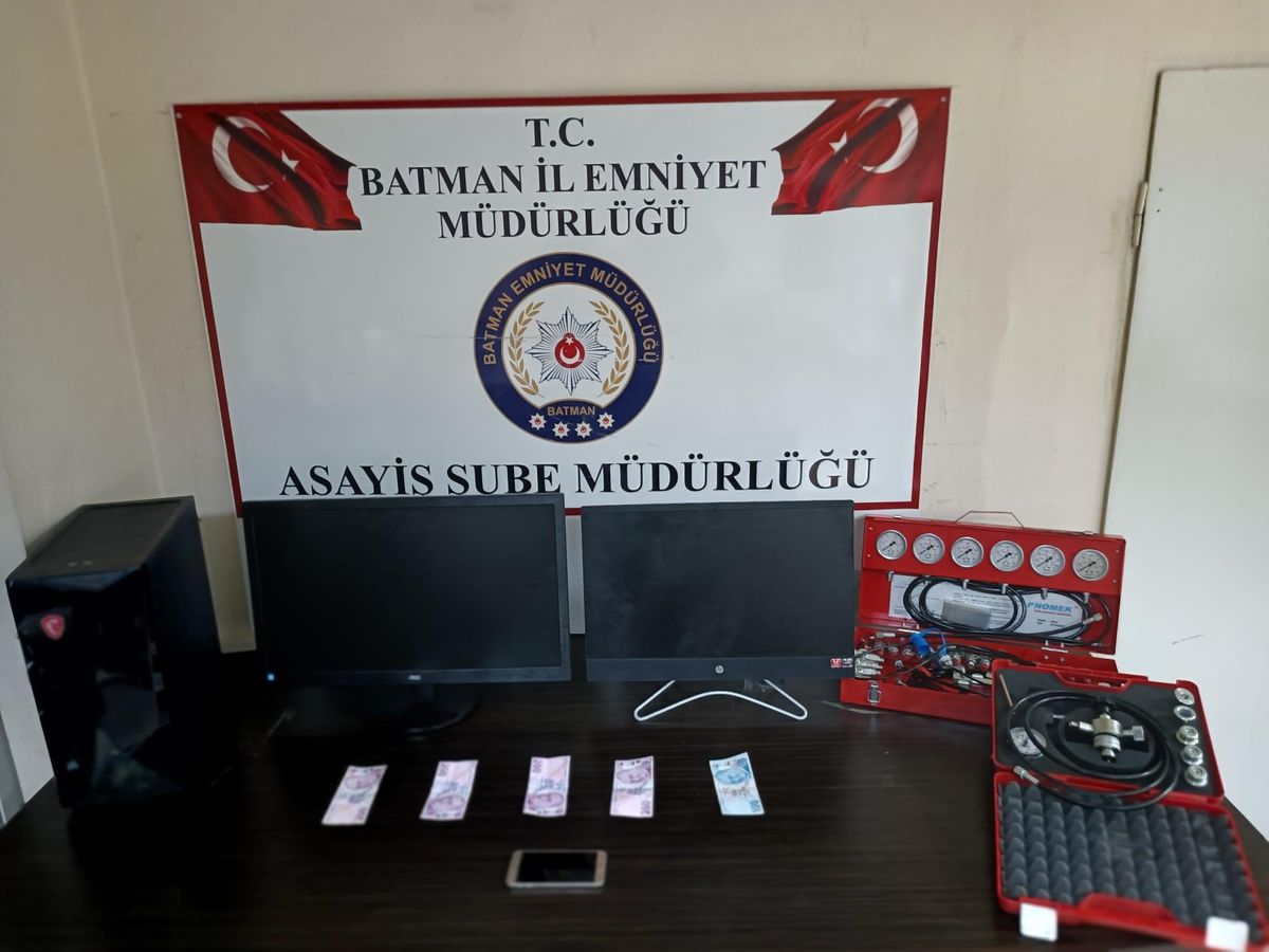 Batman\'da hırsızlık operasyonunda yakalanan kişi tutuklandı