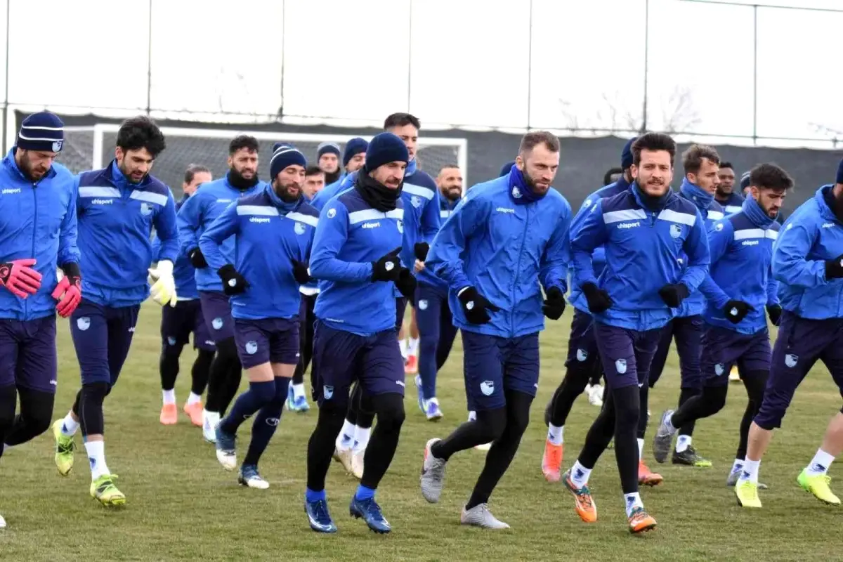 BB Erzurumspor, Samsunspor maçı hazırlıklarını sürdürdü