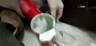 Cips kutularının içinden uyuşturucu çıktı