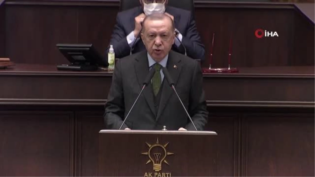 Cumhurbaşkanı Erdoğan, AK Parti Grup toplantısında konuştu