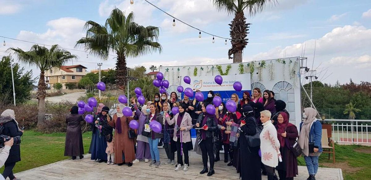 Dezavantajlı ve mülteci kadınlar buluştu