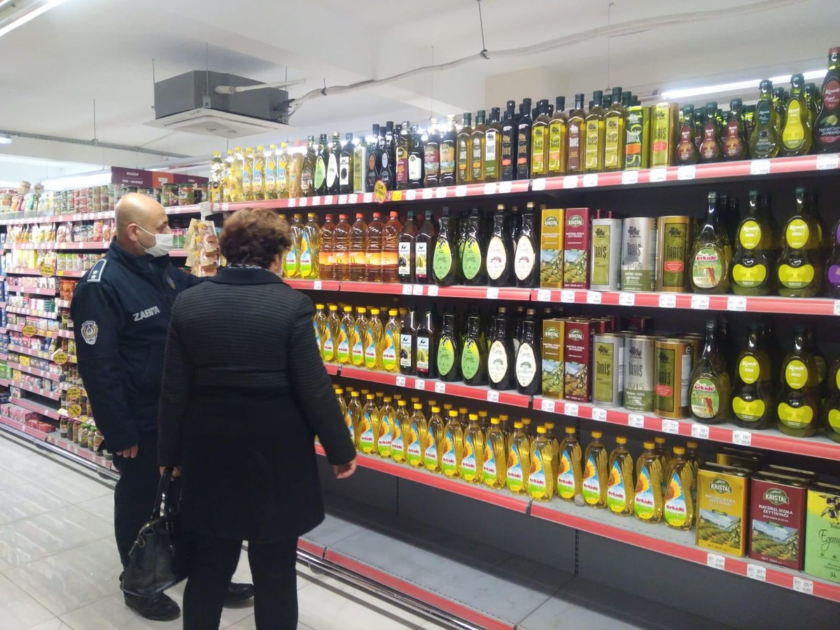 Siirt\'te marketlerde fiyat ve etiket denetimi yapıldı