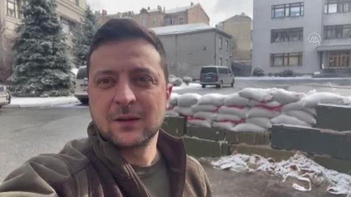 Endişe arttı! Irpin\'de halk hem Rus ordusuyla hem de soğuk havayla mücadele ediyor