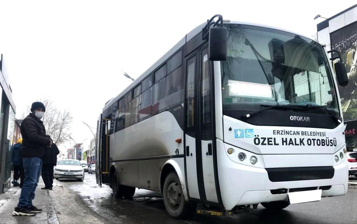 Erzincan\'da toplu taşımaya zam yapıldı