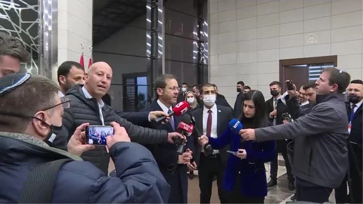 Son dakika haberleri: İsrail Cumhurbaşkanı Herzog, İstanbul\'a geldi